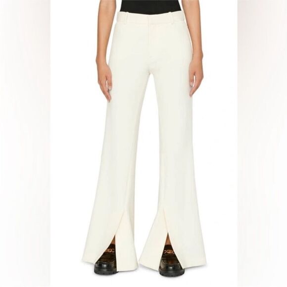 Frame NWT SLIM EXAGGERATED FLARE in Off White Size 12 - Picture 1 of 9